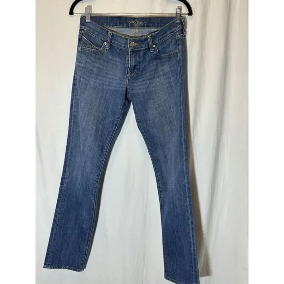 Old Navy The Diva Women's Boot-Cut Low-Rise Denim Blue Jeans Size 2 G13 - Picture 1 of 4